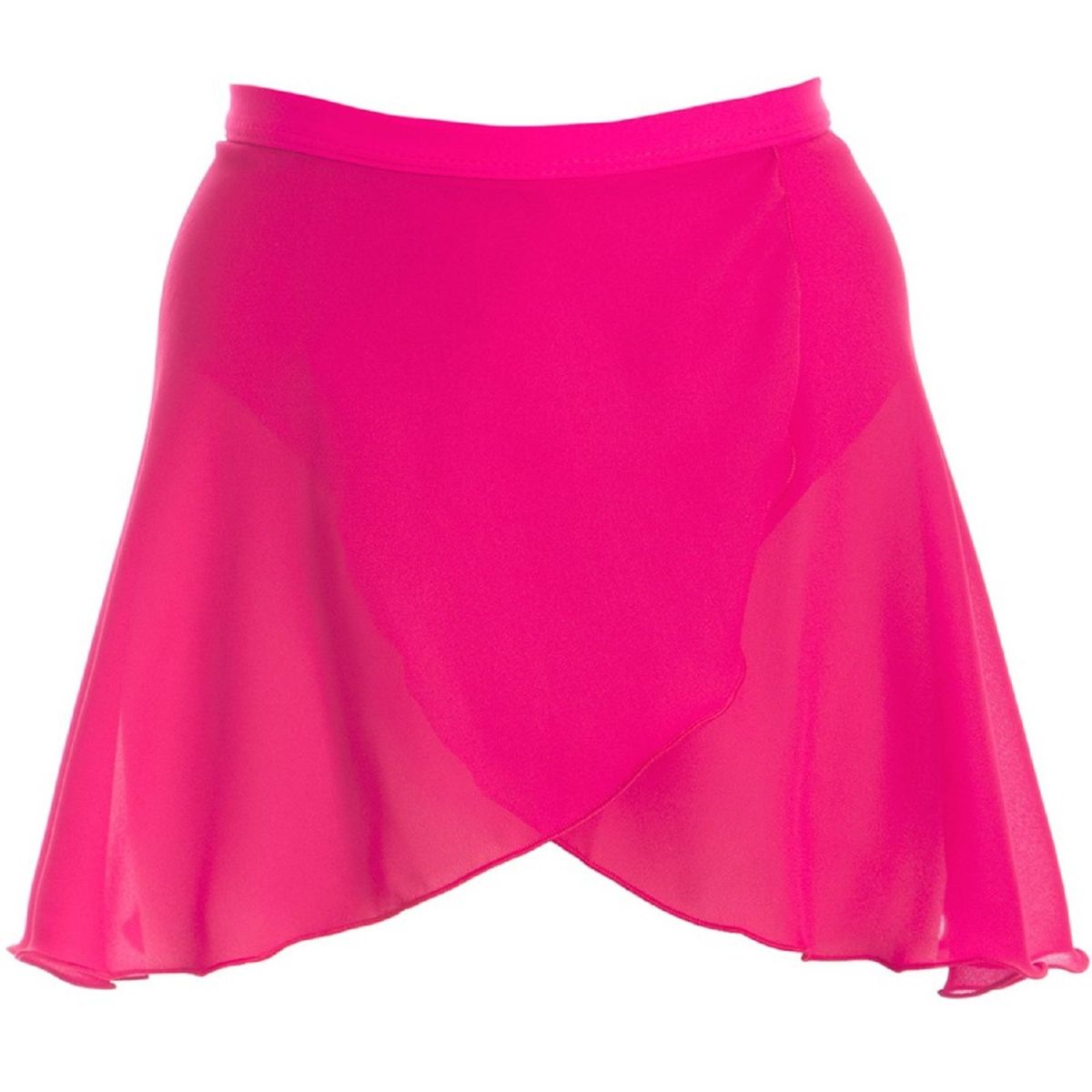 NACIONAL - Falda Envolvente para Ballet - Fucsia