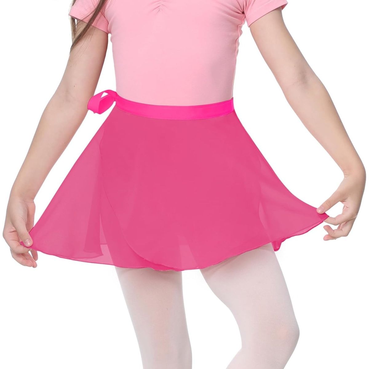 NACIONAL - Falda Envolvente para Ballet - Fucsia