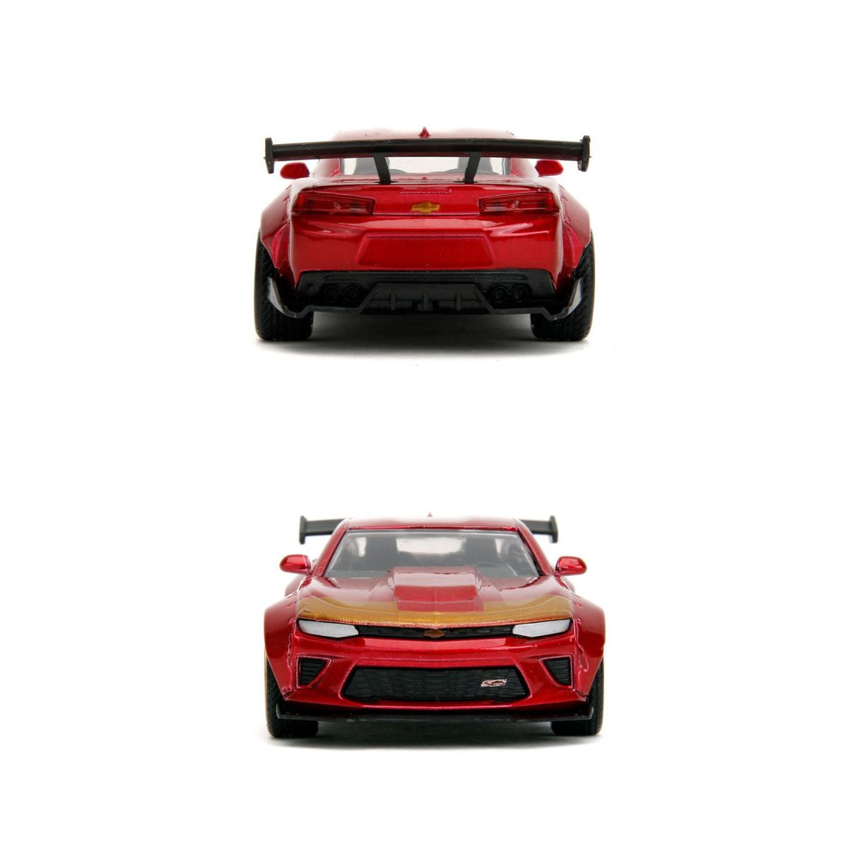 JADA TOYS - Camaro con figura nano Iron Man - Auto metal 132 Vengadores