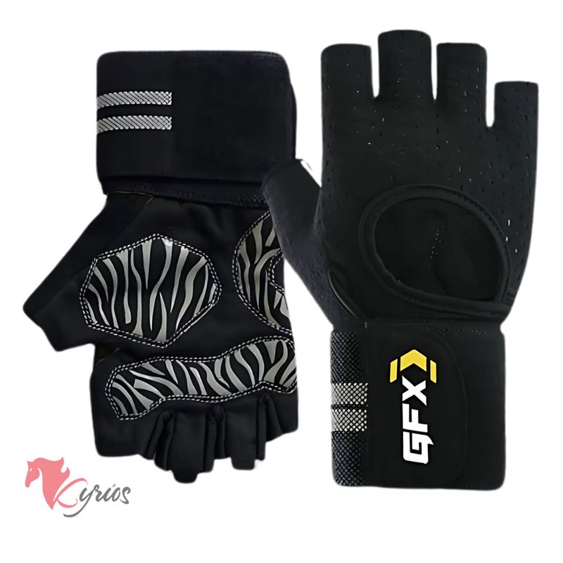 NO LOGO - Guantes Con Muñequera Y Antideslizante Para Entrenamiento