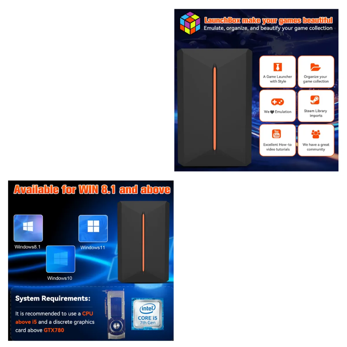 OEM - Disco Duro de Juegos Portatil 500GB Para PC