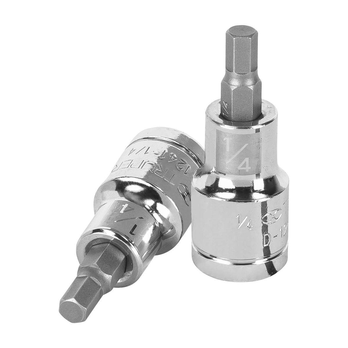 TRUPER - Dado 1/4" Punta Hexagonal  Encastre de 1/2" 13251 Truper