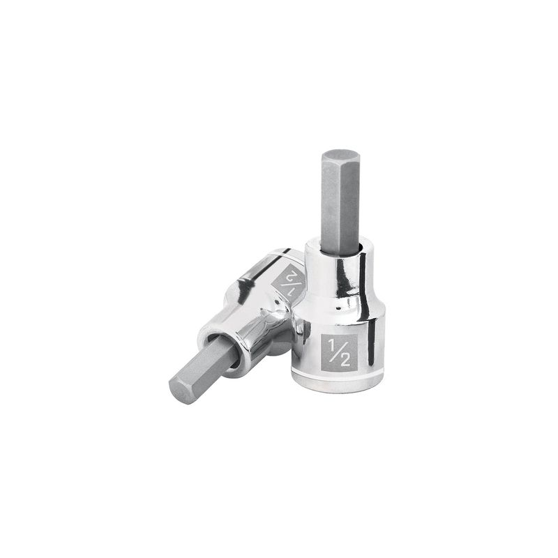 TRUPER - Dado 1/2" Punta Hexagonal  Encastre de 1/2" 13255 Truper