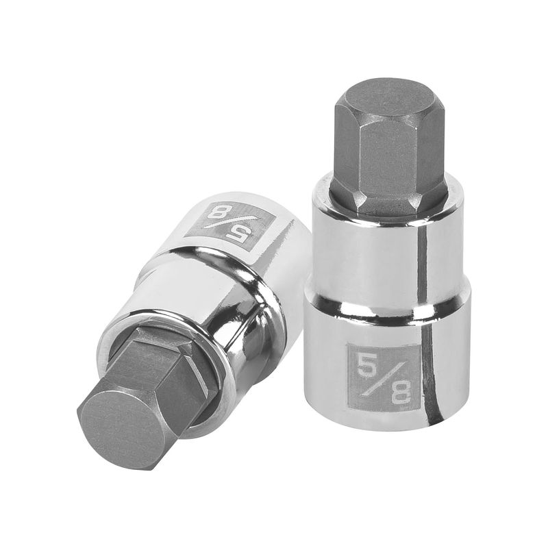 TRUPER - Dado 5/8" Punta Hexagonal Encastre de 1/2" 13257 Truper