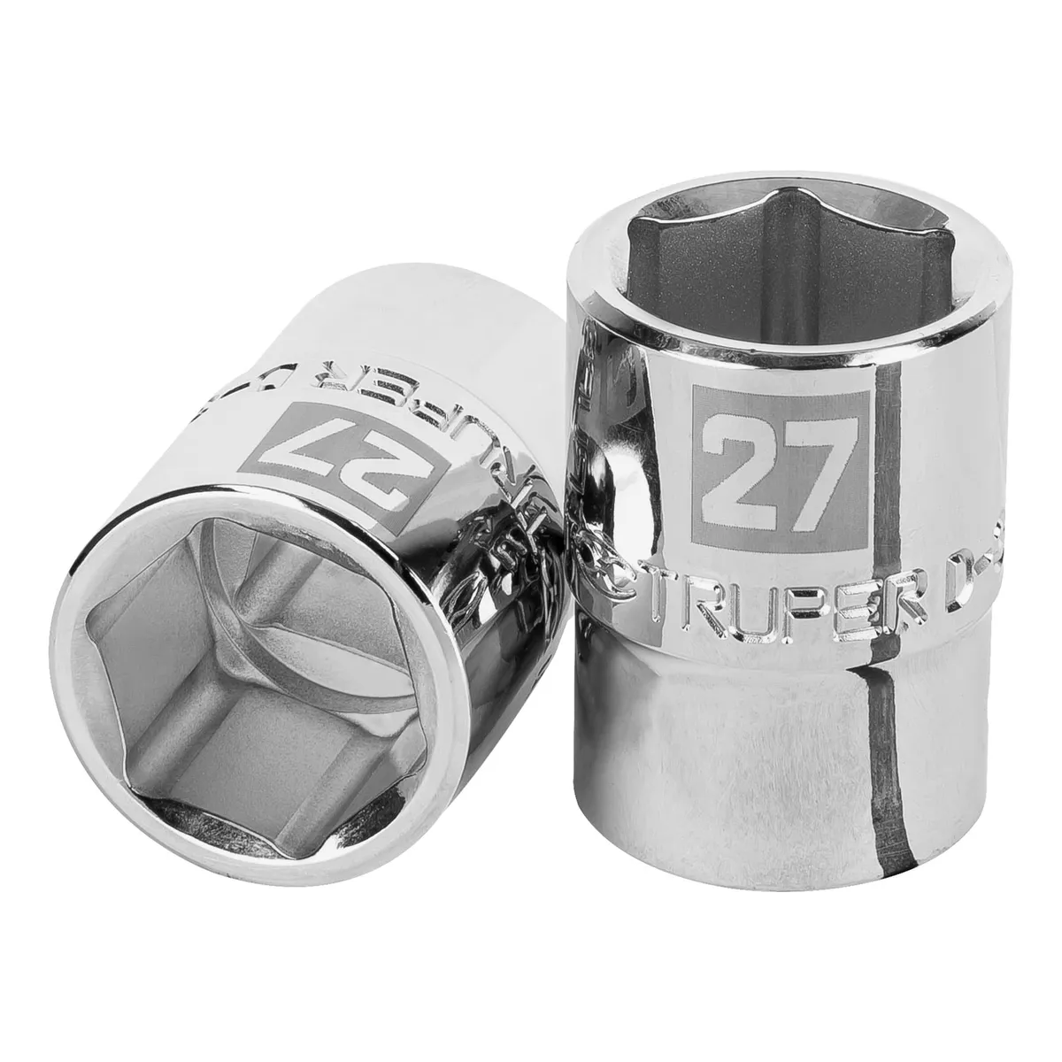 TRUPER - Dado 27mm Hexagonal Encastre de 3/4" 14975 Truper