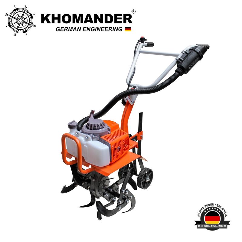 KHOMANDER - MOTOCULTIVADOR GASOLINERO 2 TIEMPOS 63 CC - KHOMANDER