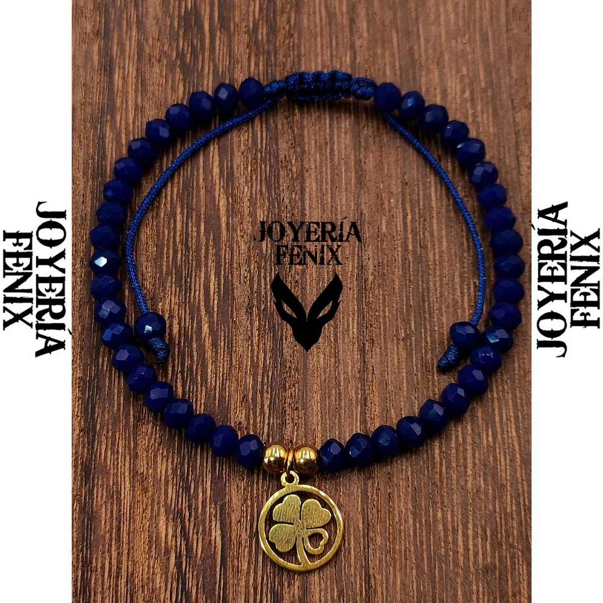 JOYERIA FENIX - Pulsera Trébol Ajustable - Joyería Fénix
