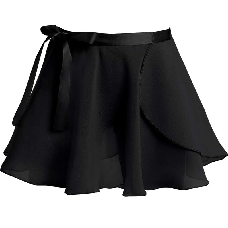 NACIONAL - Falda Envolvente para Ballet - Negro