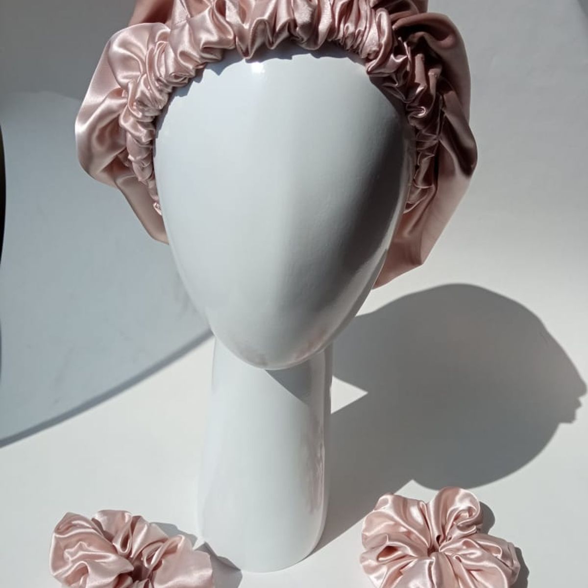 GENERICO - GORRO PARA DORMIR DE SATIN POR LOS LADOS