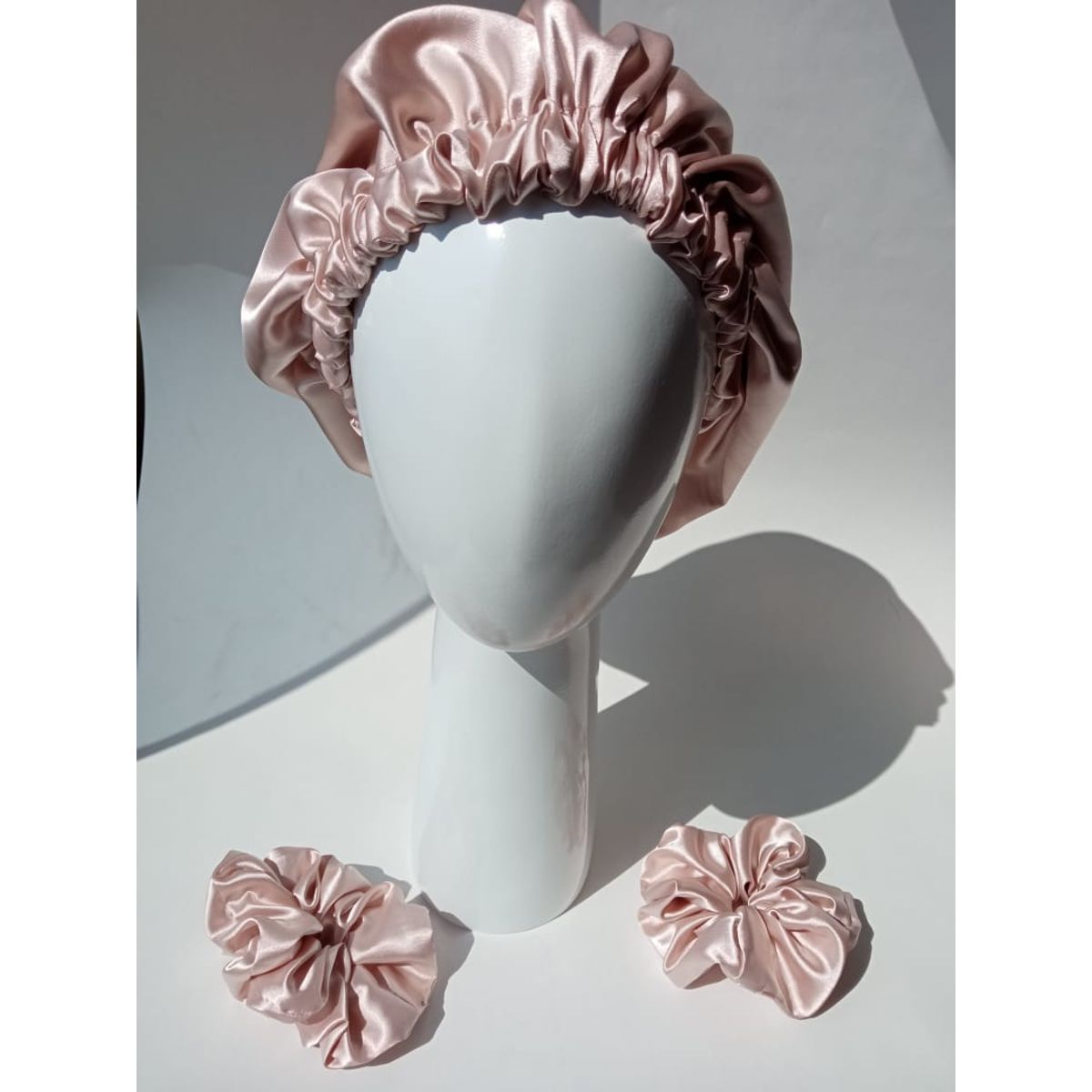 GENERICO - GORRO PARA DORMIR DE SATIN POR LOS LADOS