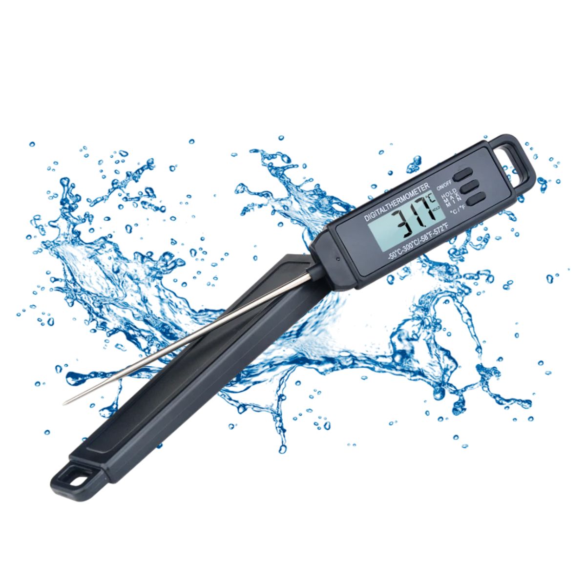 OEM - Termómetro Digital de Cocina Repostería Laboratorio con IP56 - TP560