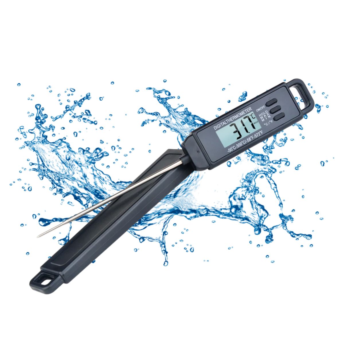 OEM - Termómetro Digital de Cocina Repostería Laboratorio con IP56 - TP560