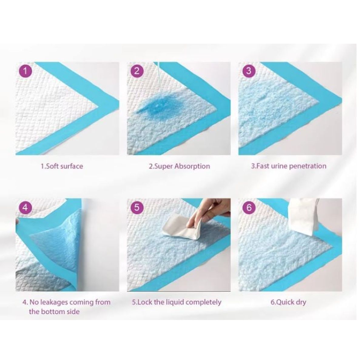 GENERICO - Pañales desechables para el piso mascotas  talla L Pack*2