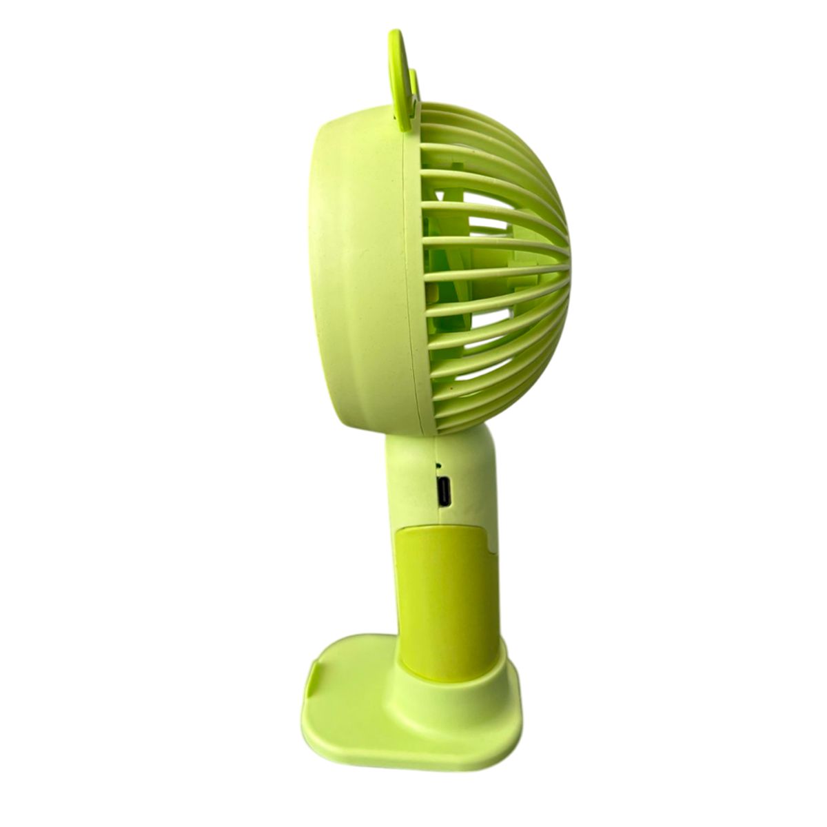 GENERICO - Ventilador De Mano Verde Portátil Recargable USB