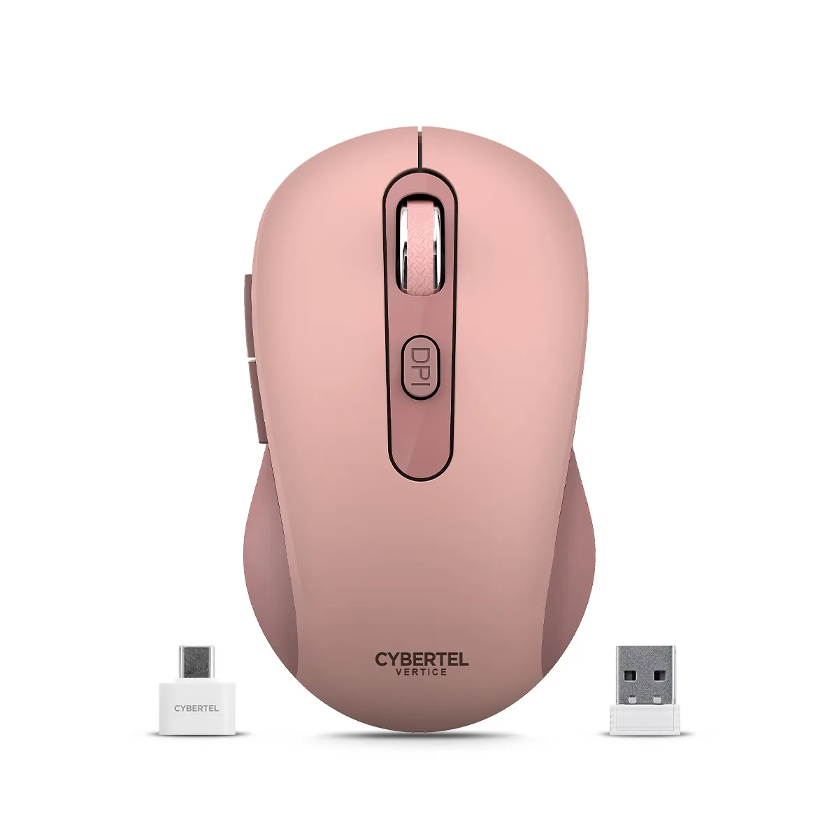 CYBERTEL - MOUSE INALAMBRICO BT WIFI RECARGABLE CYBERTEL VERTICE CYB M709-3M