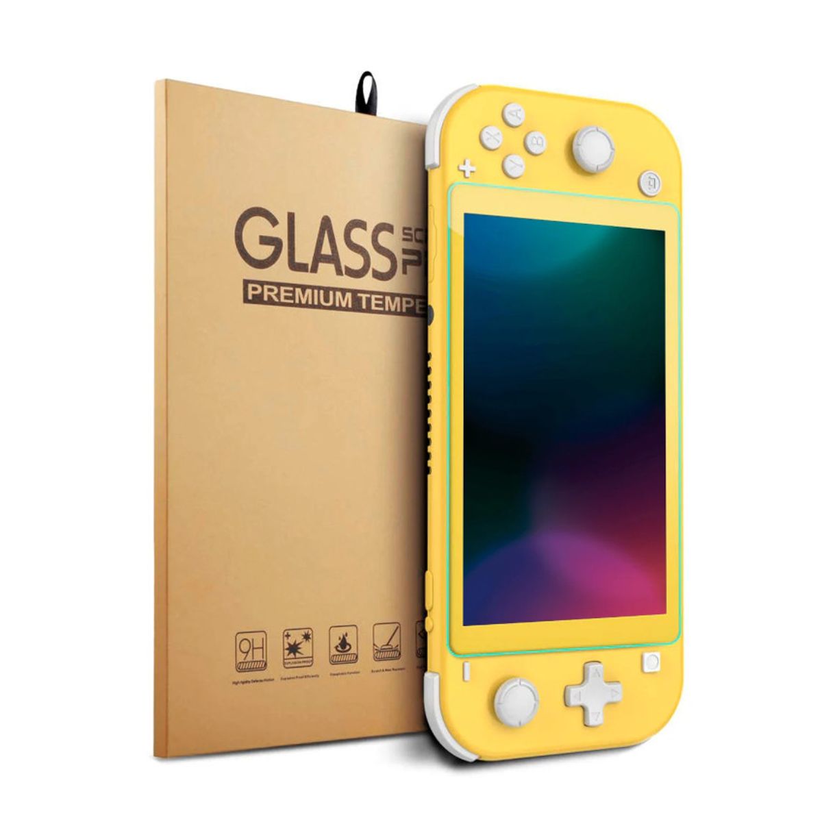 GENERICO - Protector pantalla cristal templado p'  nintendo switch lite