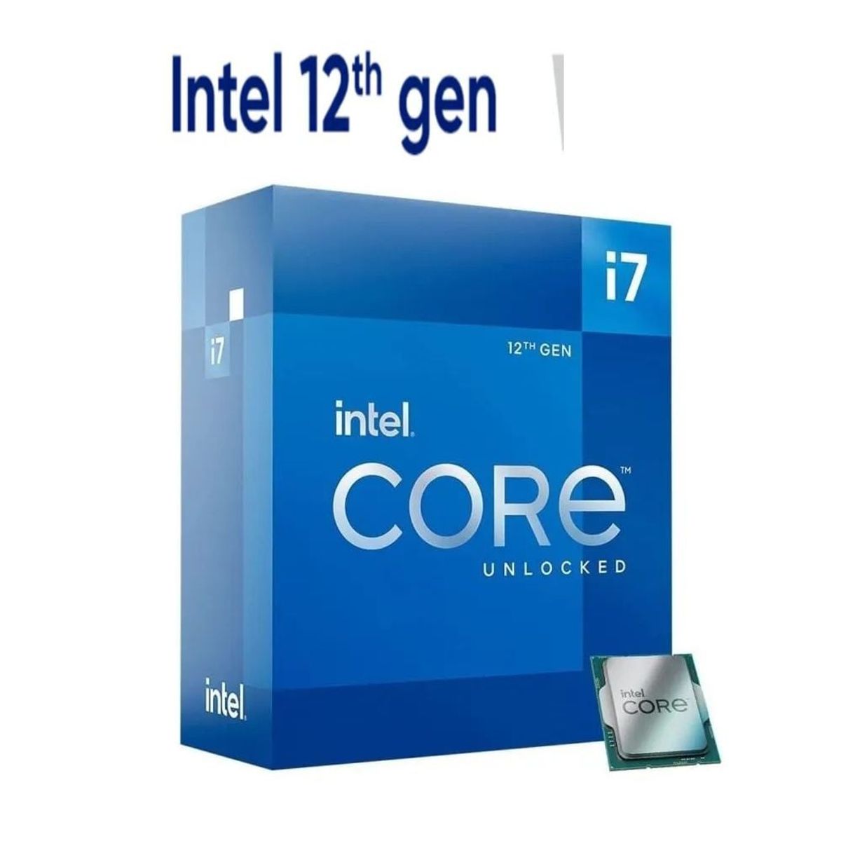 INTEL - Computadora PC Core I7-12Th Ram 32GB Disco SSD 2TB,  RX 580  8GB, MONITOR 27"