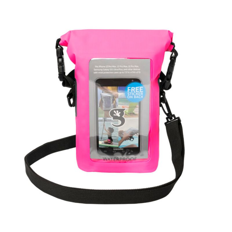 GECKOBRANDS - Phone Tote Dry Bag - Pink