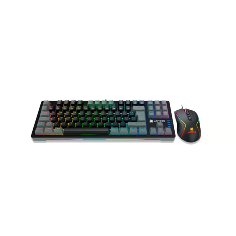 ANTRYX - Kit Gaming Antryx Teclado mecanico + mouse GC-5500 Blue Switch
