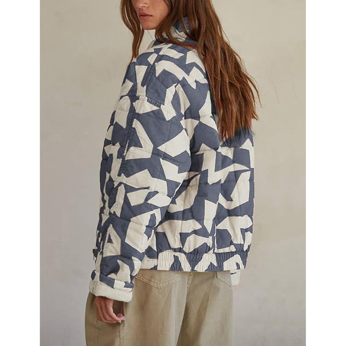 TIOZONEY - Chaqueta estampada para mujeres