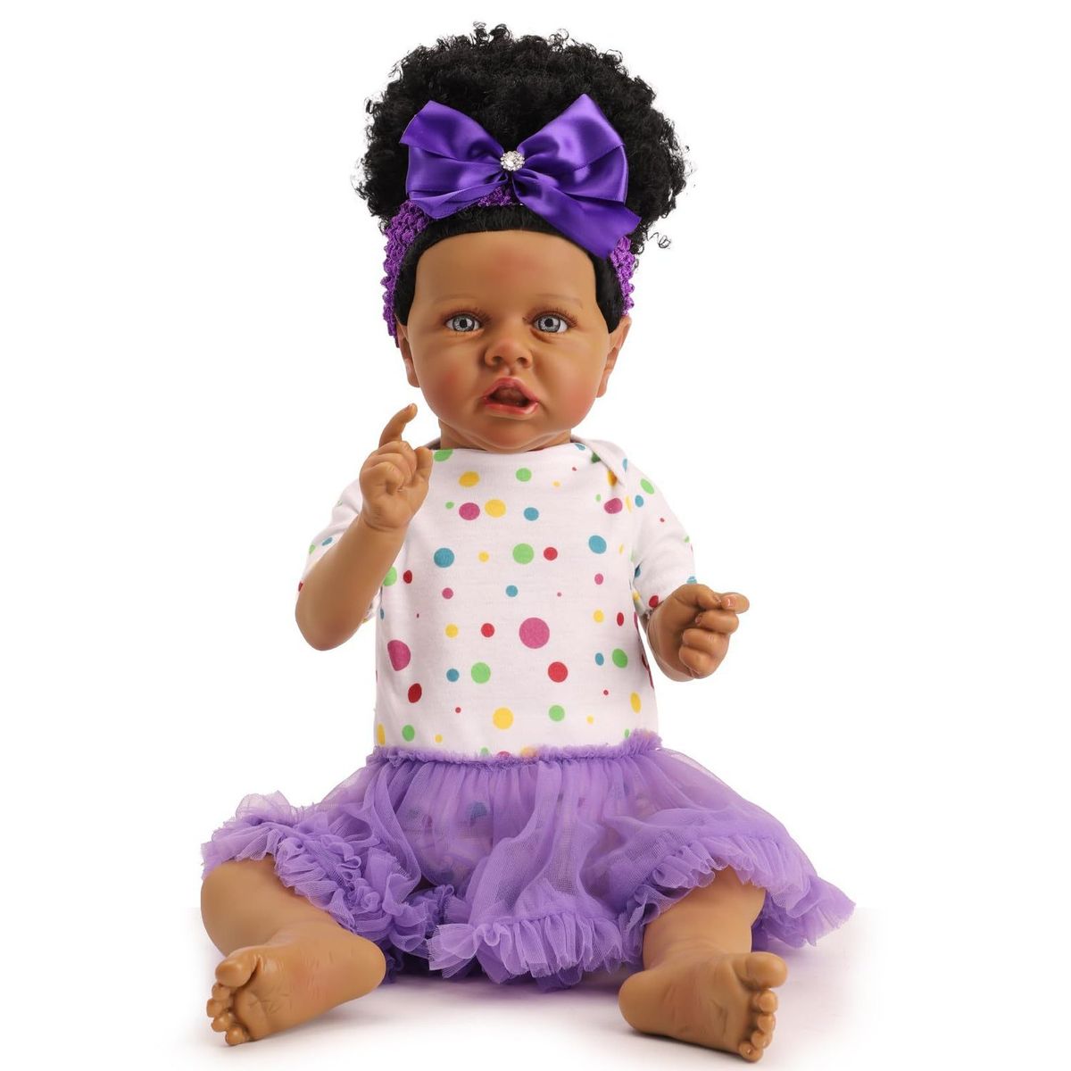TIOZONEY - Muñeca bebe reborn vinilo de silicona juguetes para 55cm