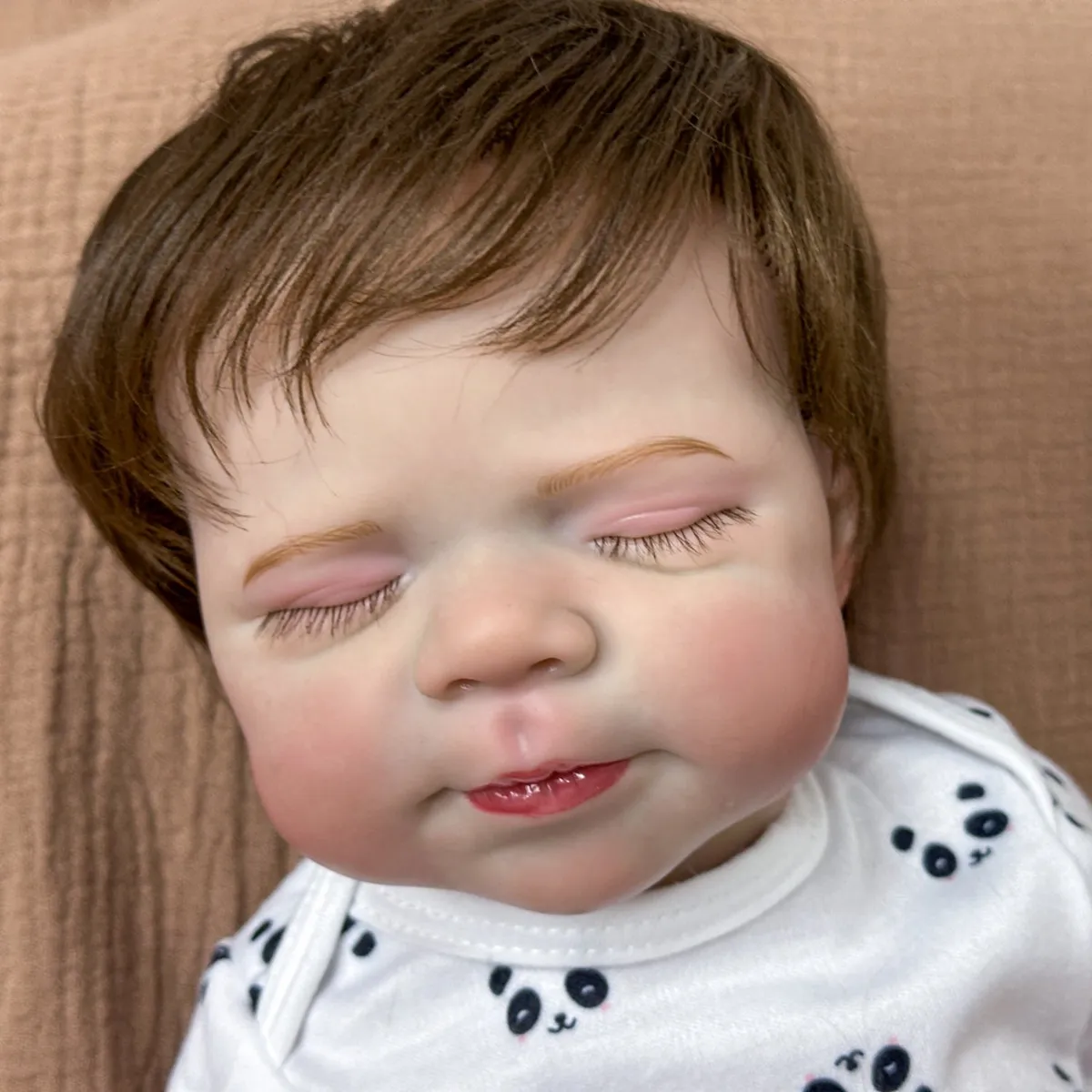 TIOZONEY - Muñeca bebe reborn vinilo de silicona juguetes para 50cm