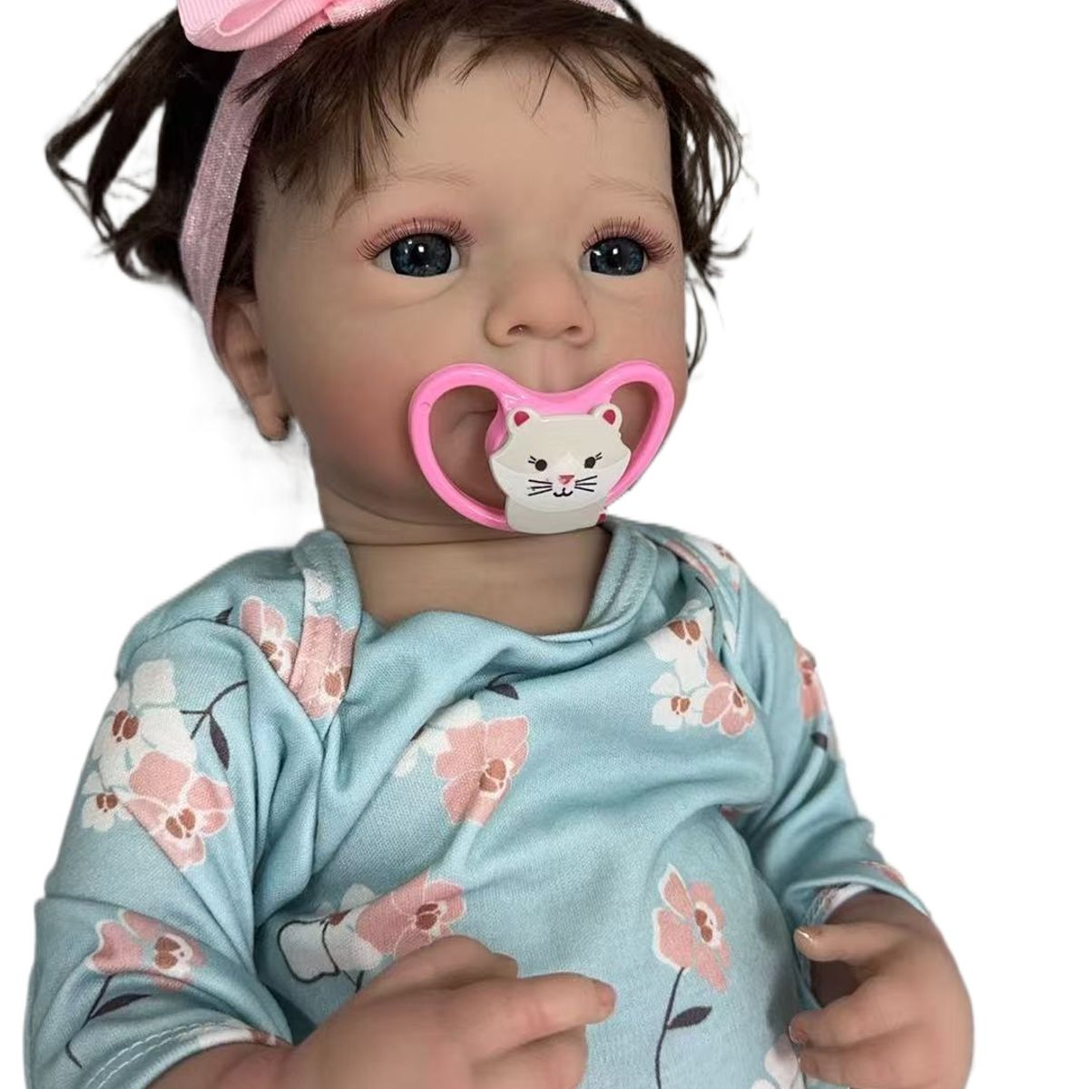 TIOZONEY - Muñeca bebe reborn vinilo de silicona juguetes para 50cm