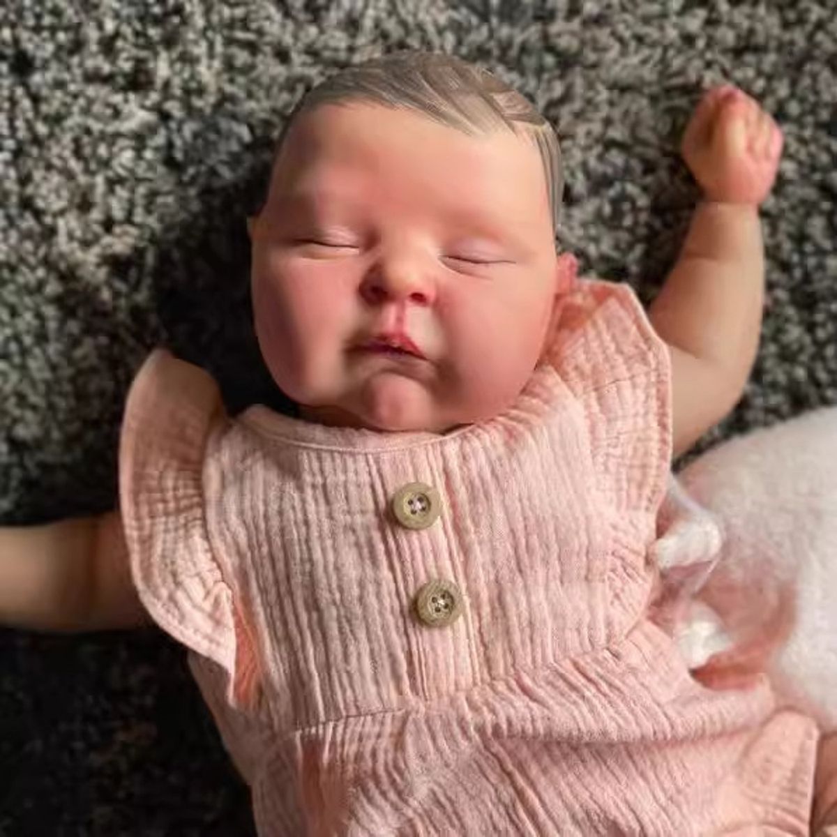 TIOZONEY - Muñeca bebe reborn vinilo de silicona juguetes para 50cm