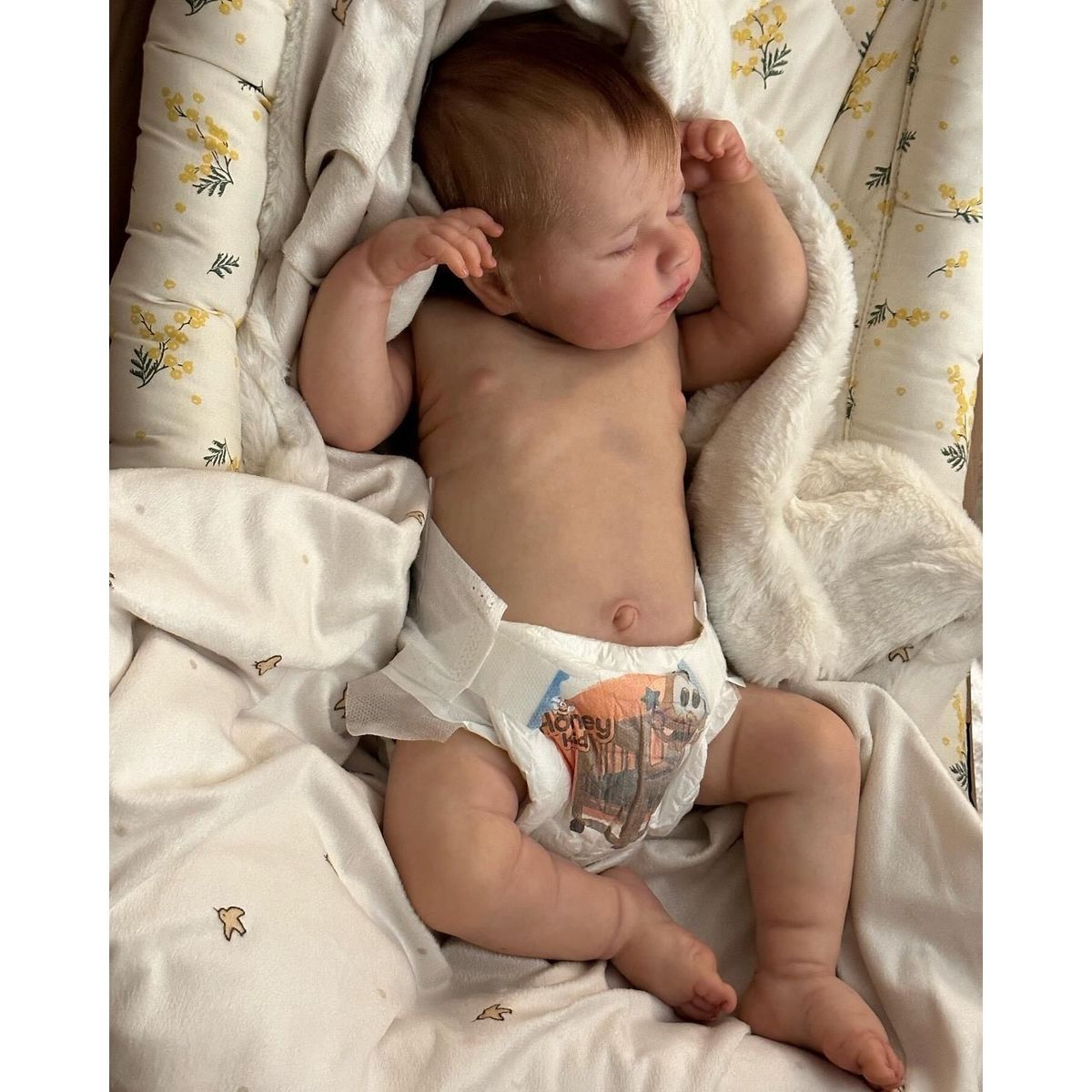 TIOZONEY - Muñeca bebe reborn vinilo de silicona juguetes para 50cm