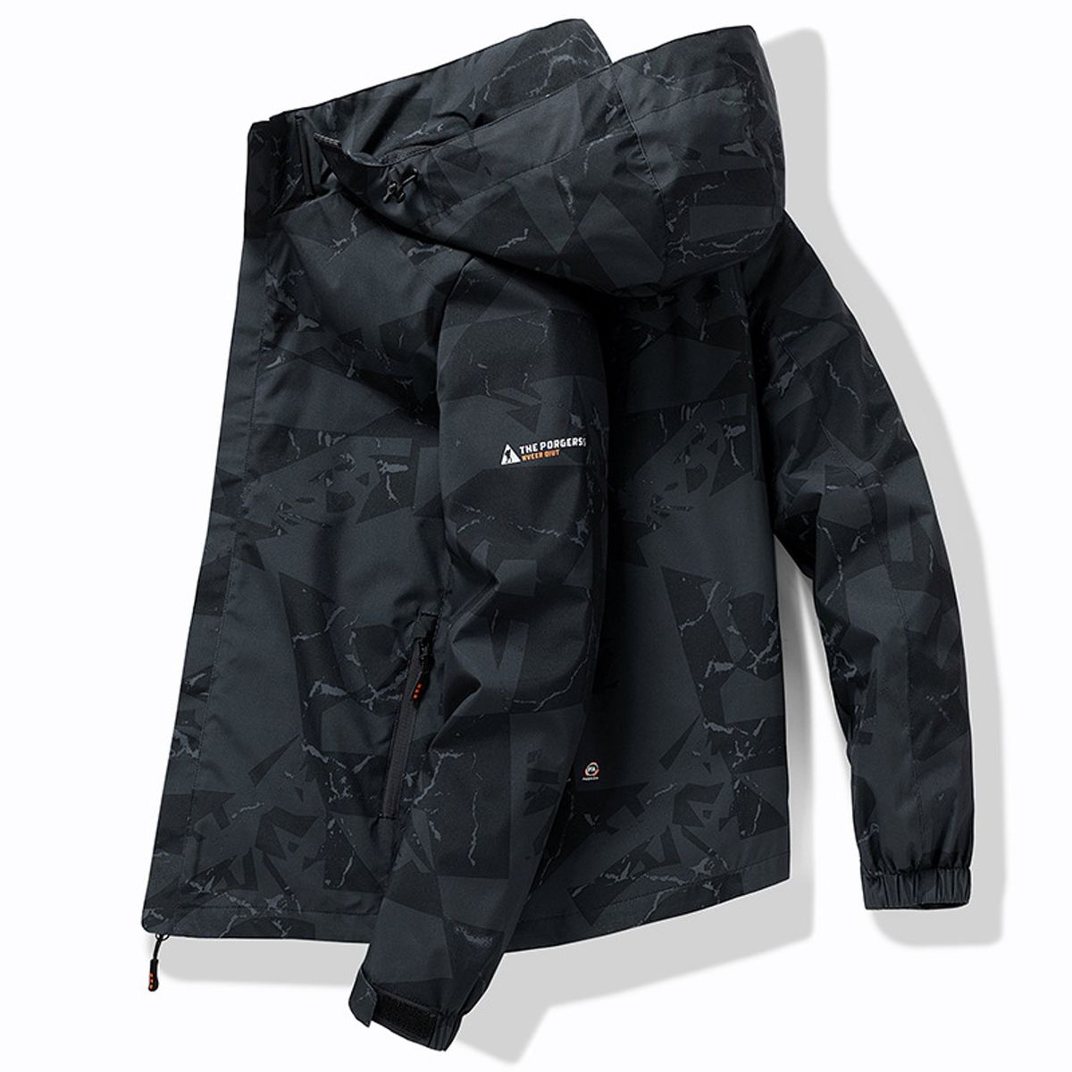 TIOZONEY - Chaqueta Hombre -Negro