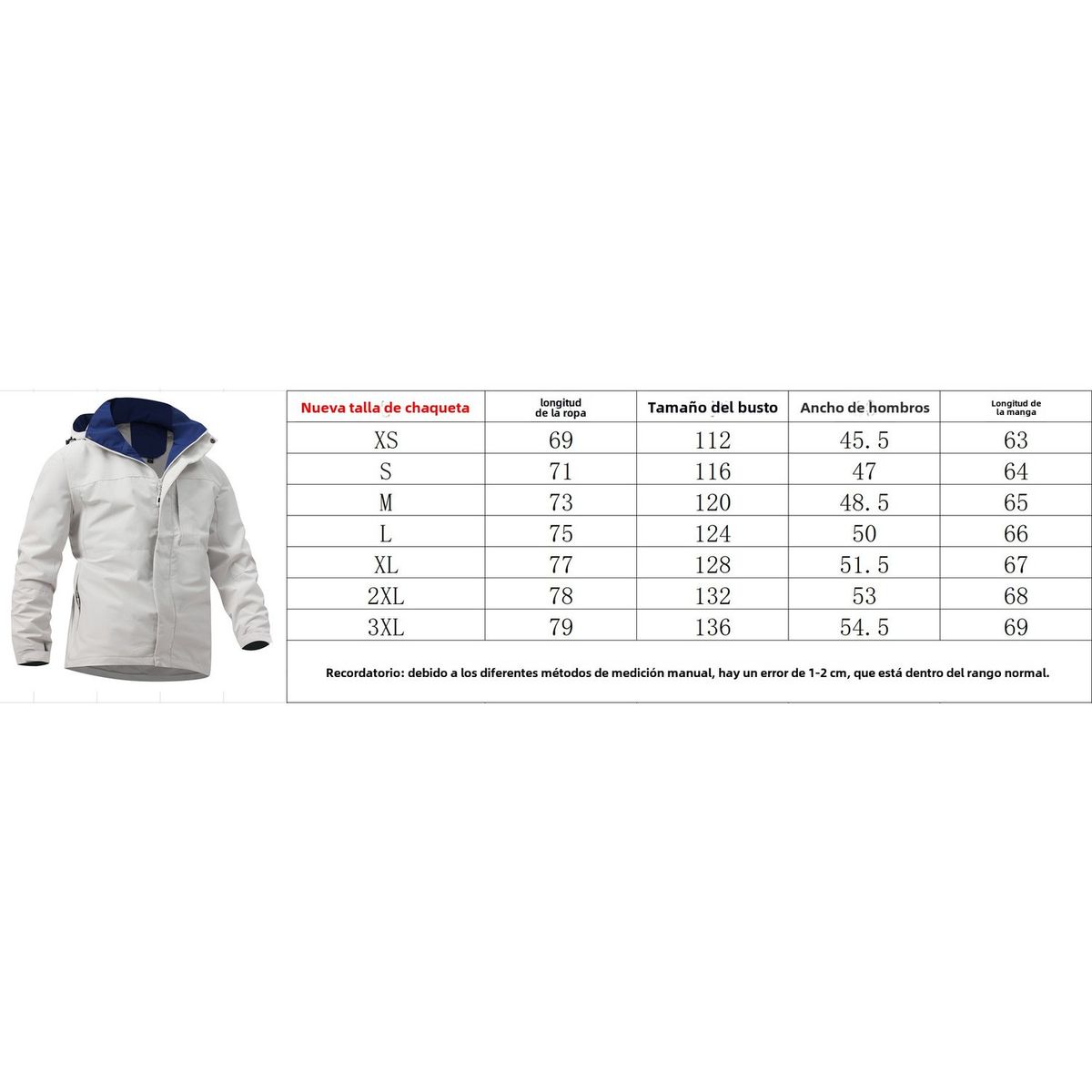 TIOZONEY - Chaqueta Hombre -Negro