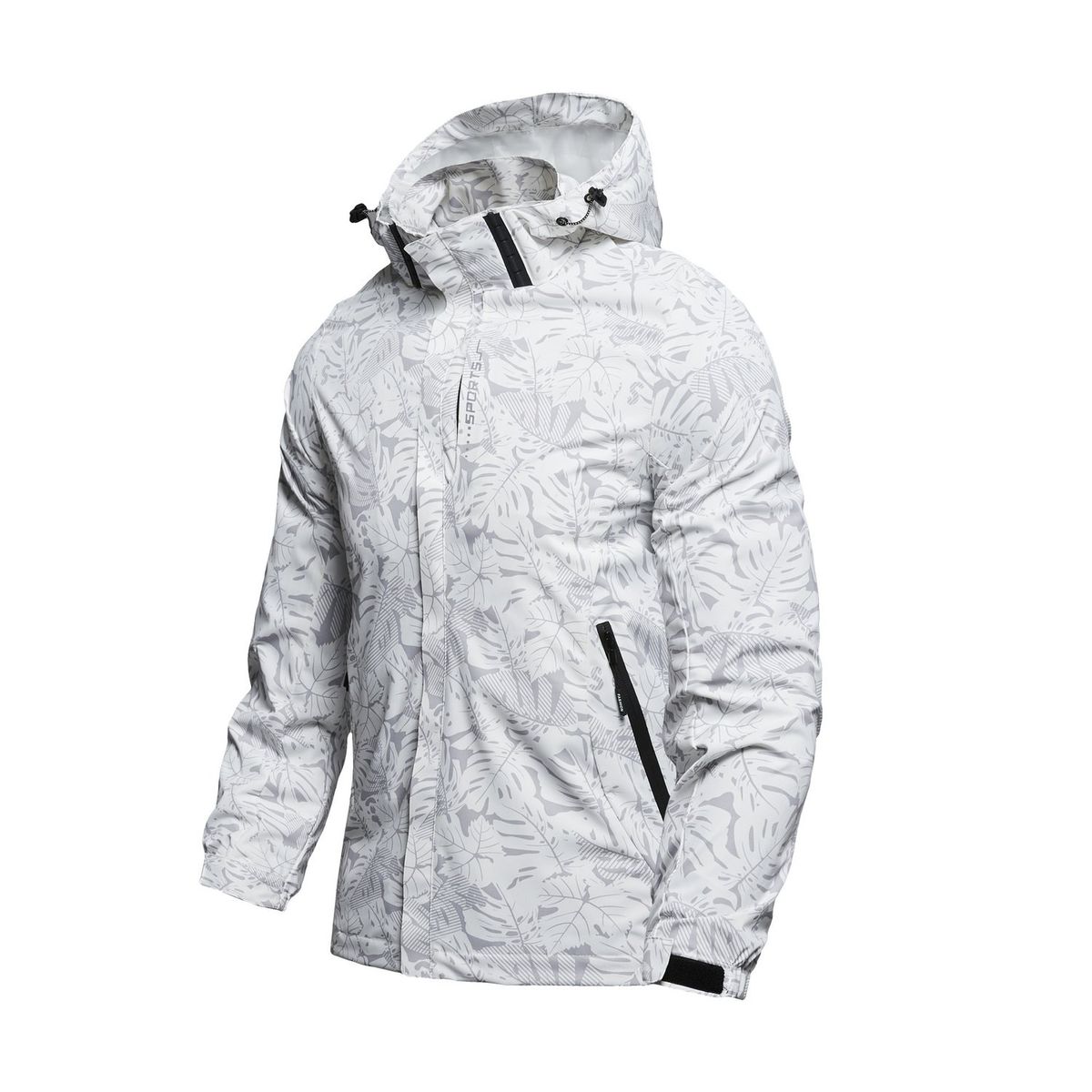 TIOZONEY - Chaqueta Hombre -Blanco