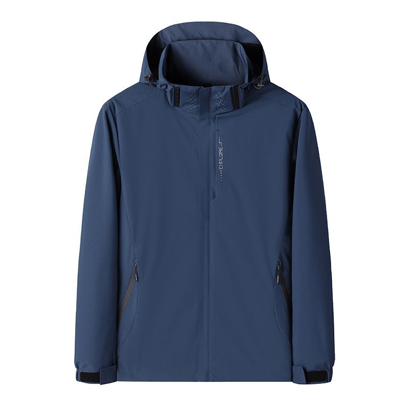 TIOZONEY - Chaqueta Hombre -Azul