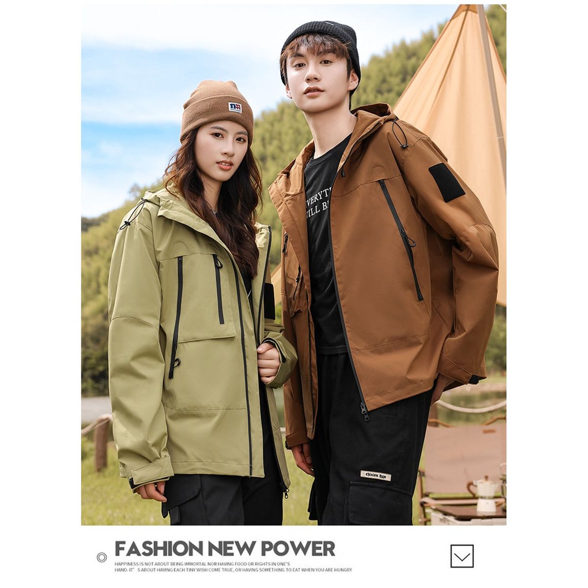 TIOZONEY - Chaqueta Hombre -Morado