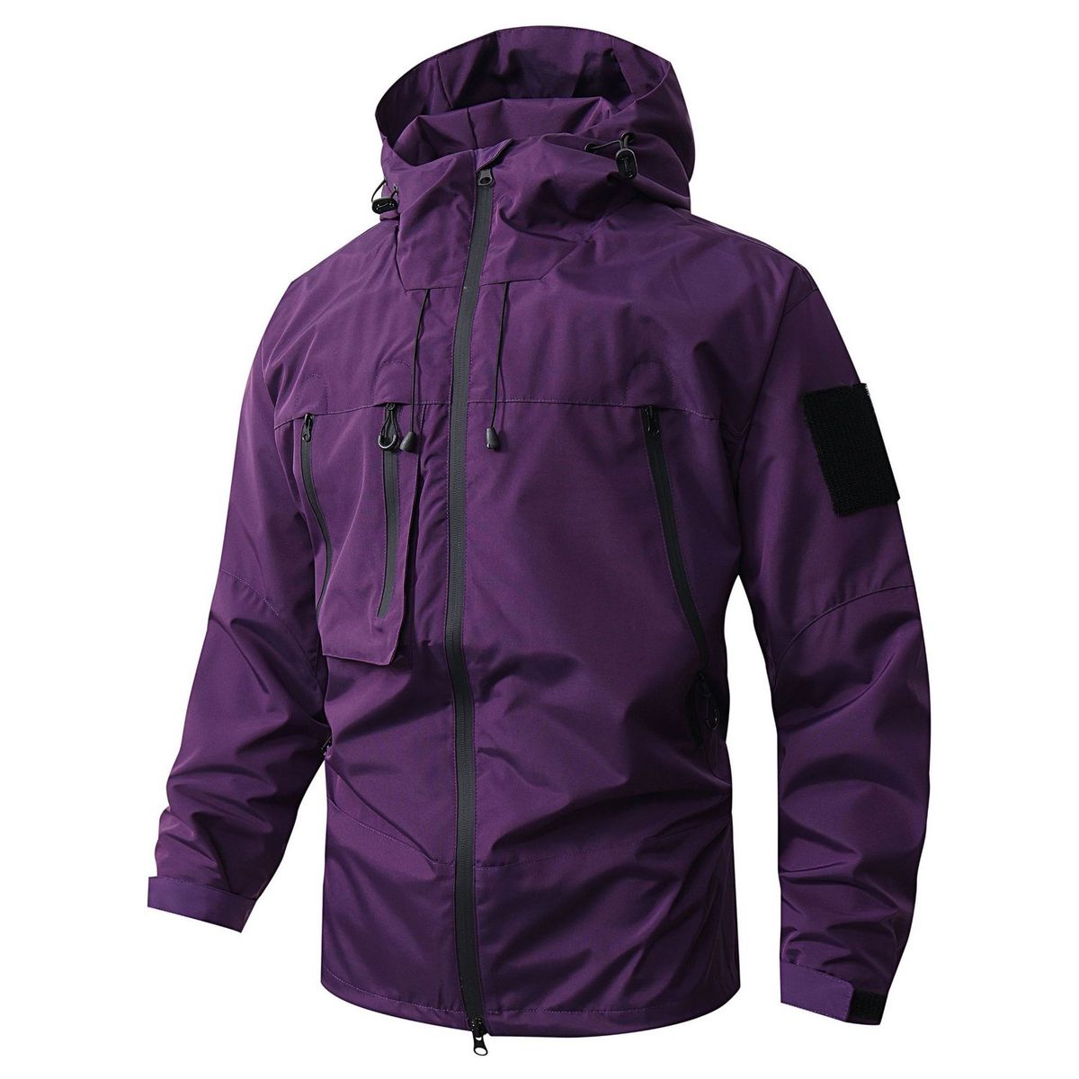TIOZONEY - Chaqueta Hombre -Morado