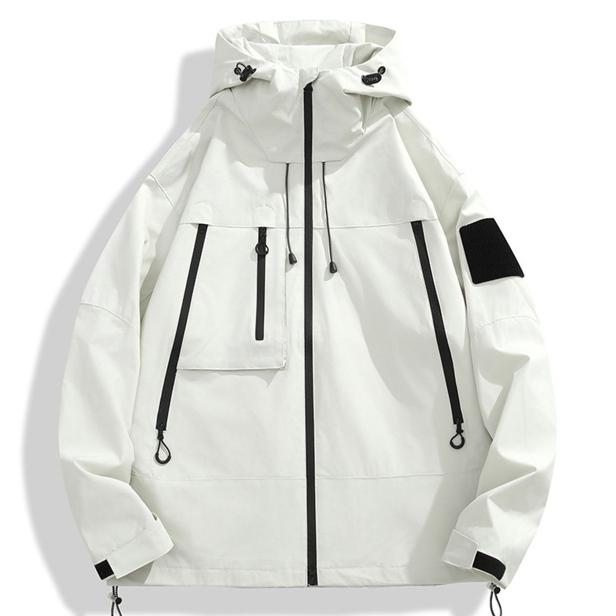 TIOZONEY - Chaqueta Hombre -Blanco