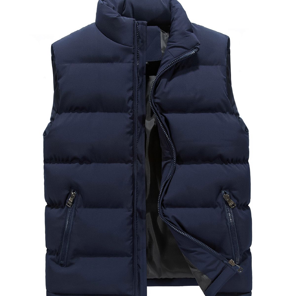 TIOZONEY - Chaqueta Sin Mangas Ripstop Liviana De Varon-Azul