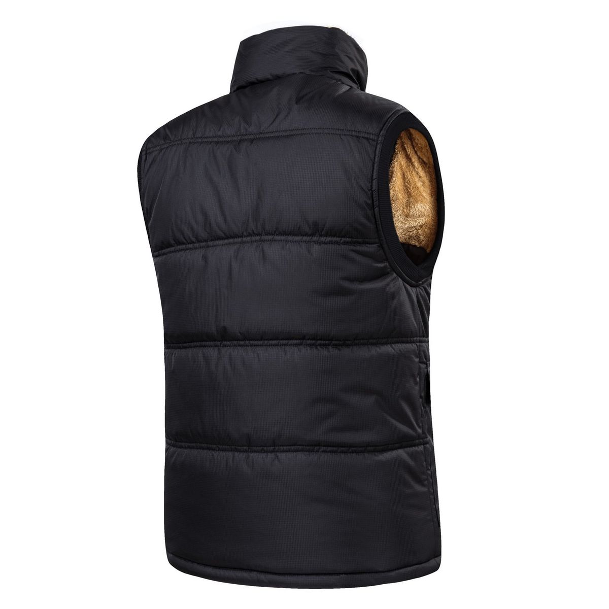 TIOZONEY - Chaqueta Sin Mangas Ripstop Liviana De Varon-Negro