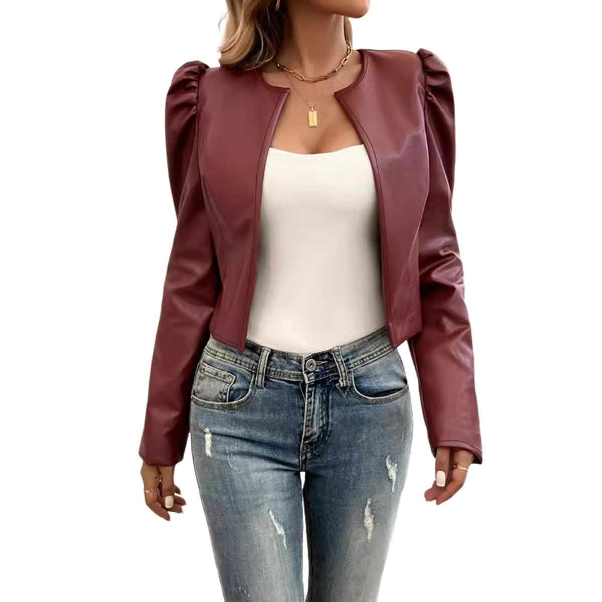 BLWOENS - Chaqueta de invierno mujer - Rojo