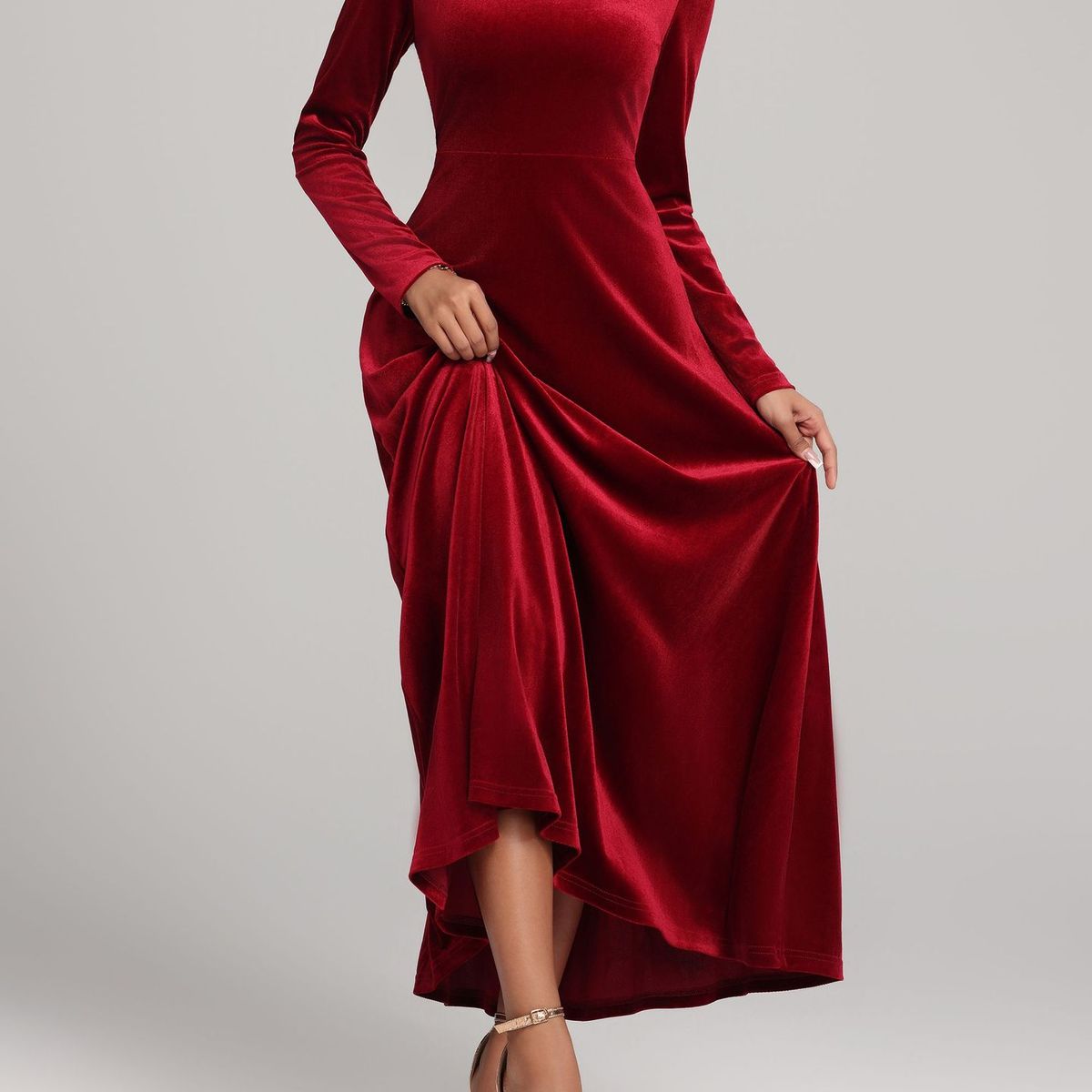 BLWOENS - Vestidos casuales de para mujeres - Rojo