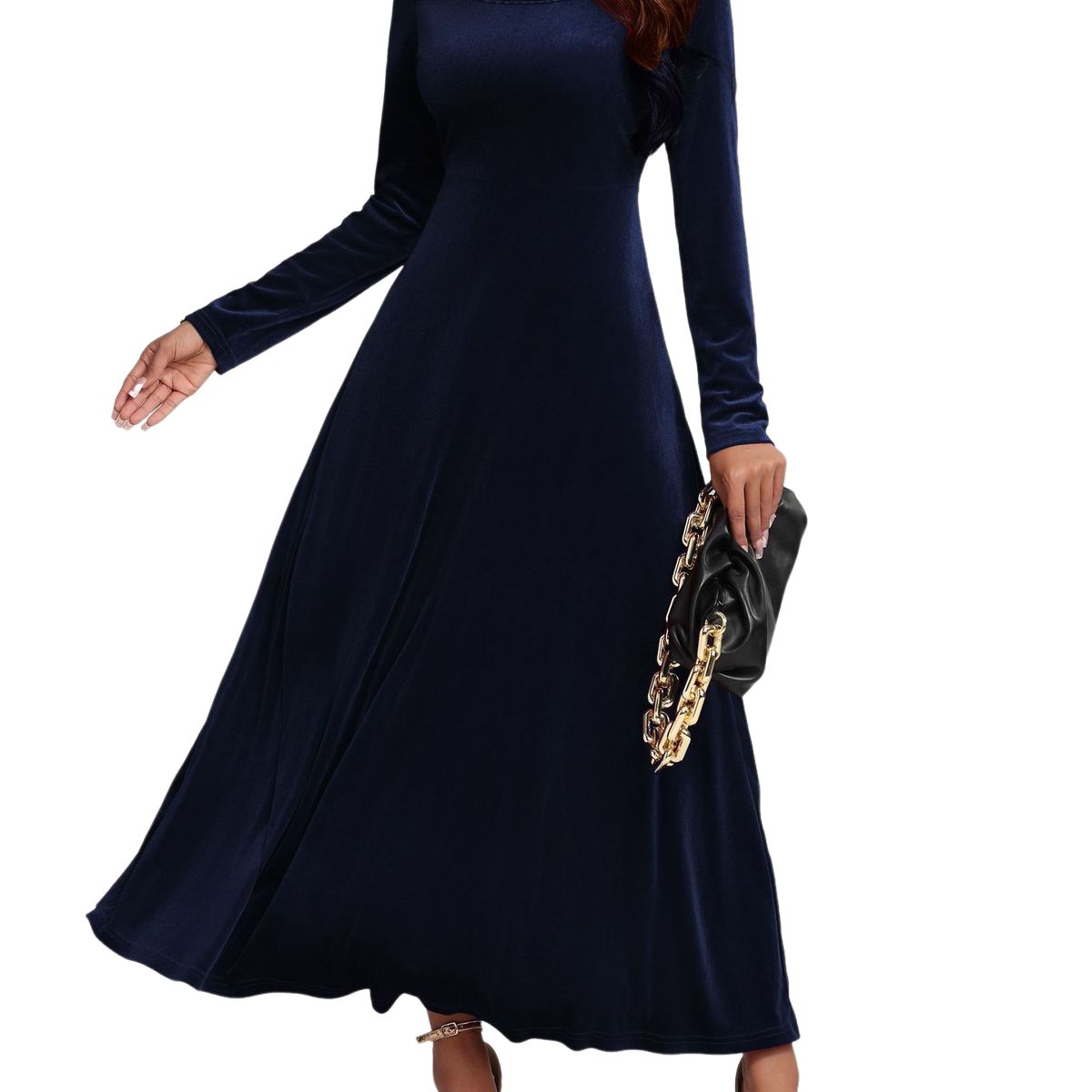 BLWOENS - Vestidos casuales de para mujeres - Azul