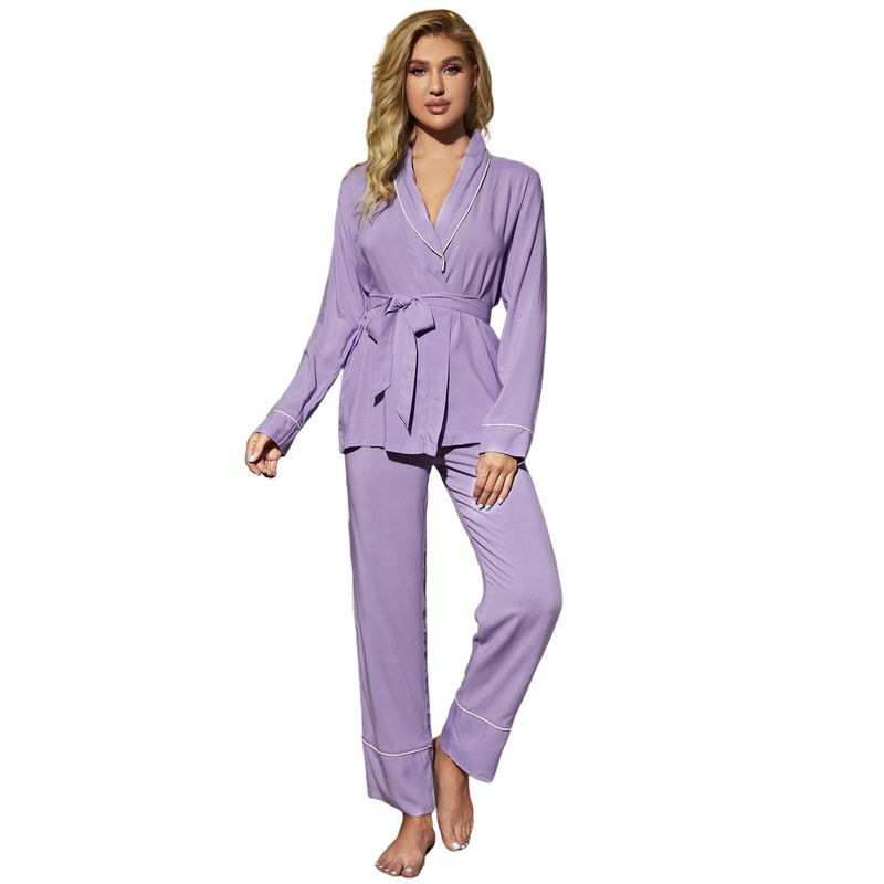 BLWOENS - Pijama de para mujeres - 2 piezas - Violeta