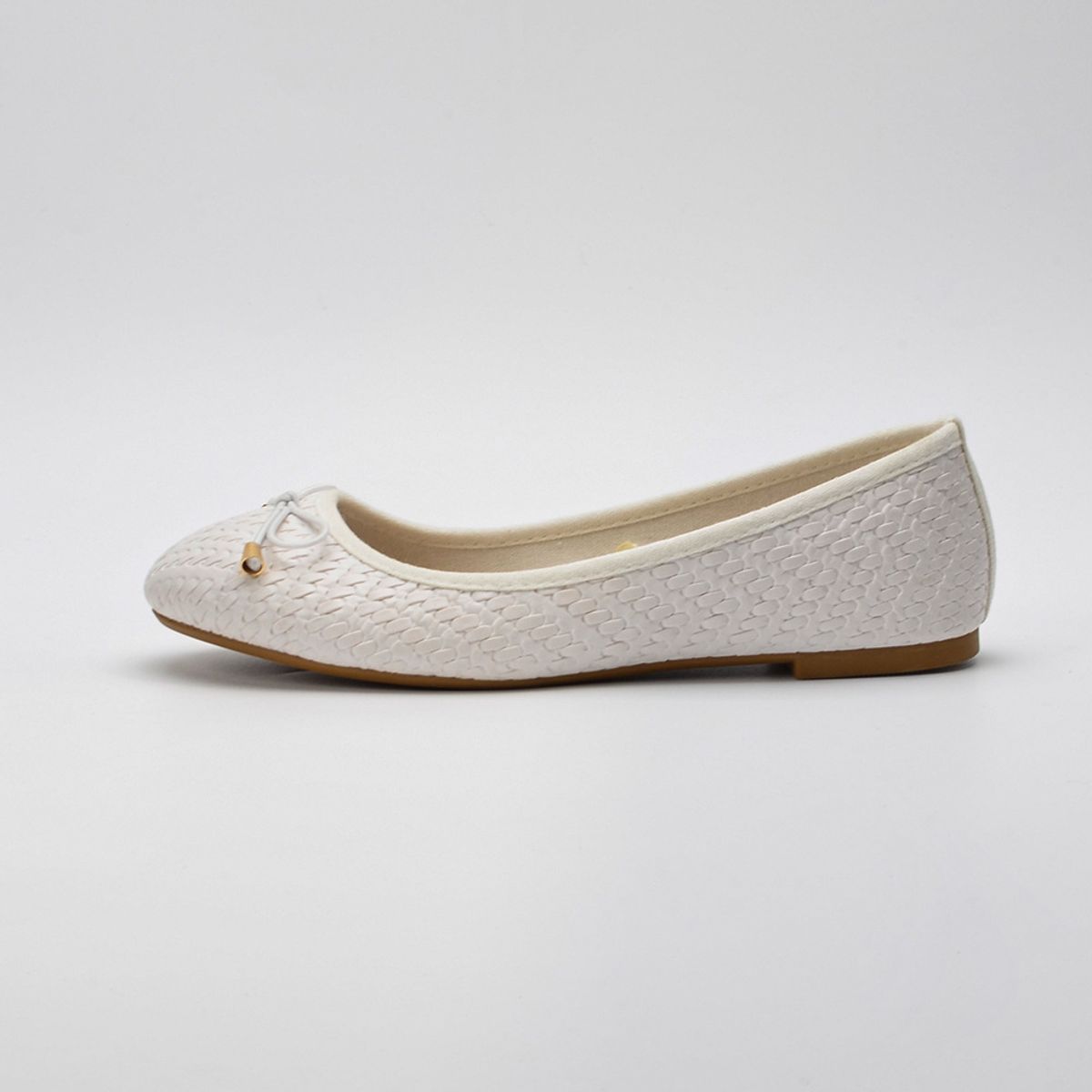 BLWOENS - Zapatos planos para mujeres - Blanco