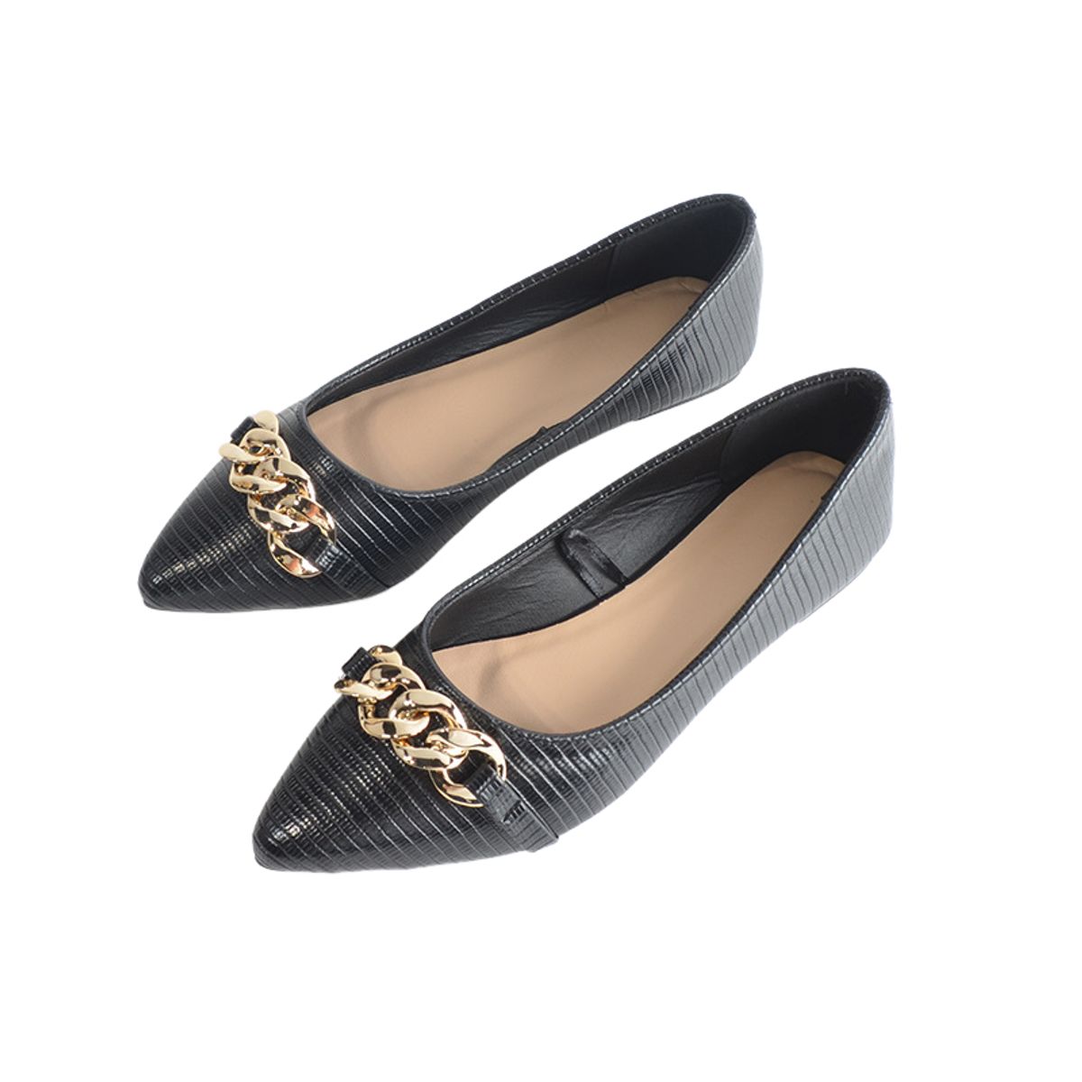 BLWOENS - Zapatos planos para mujeres - Negro