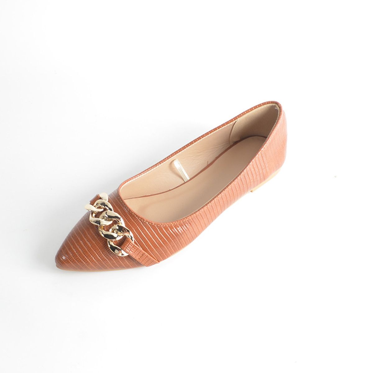 BLWOENS - Zapatos planos para mujeres - Marrón