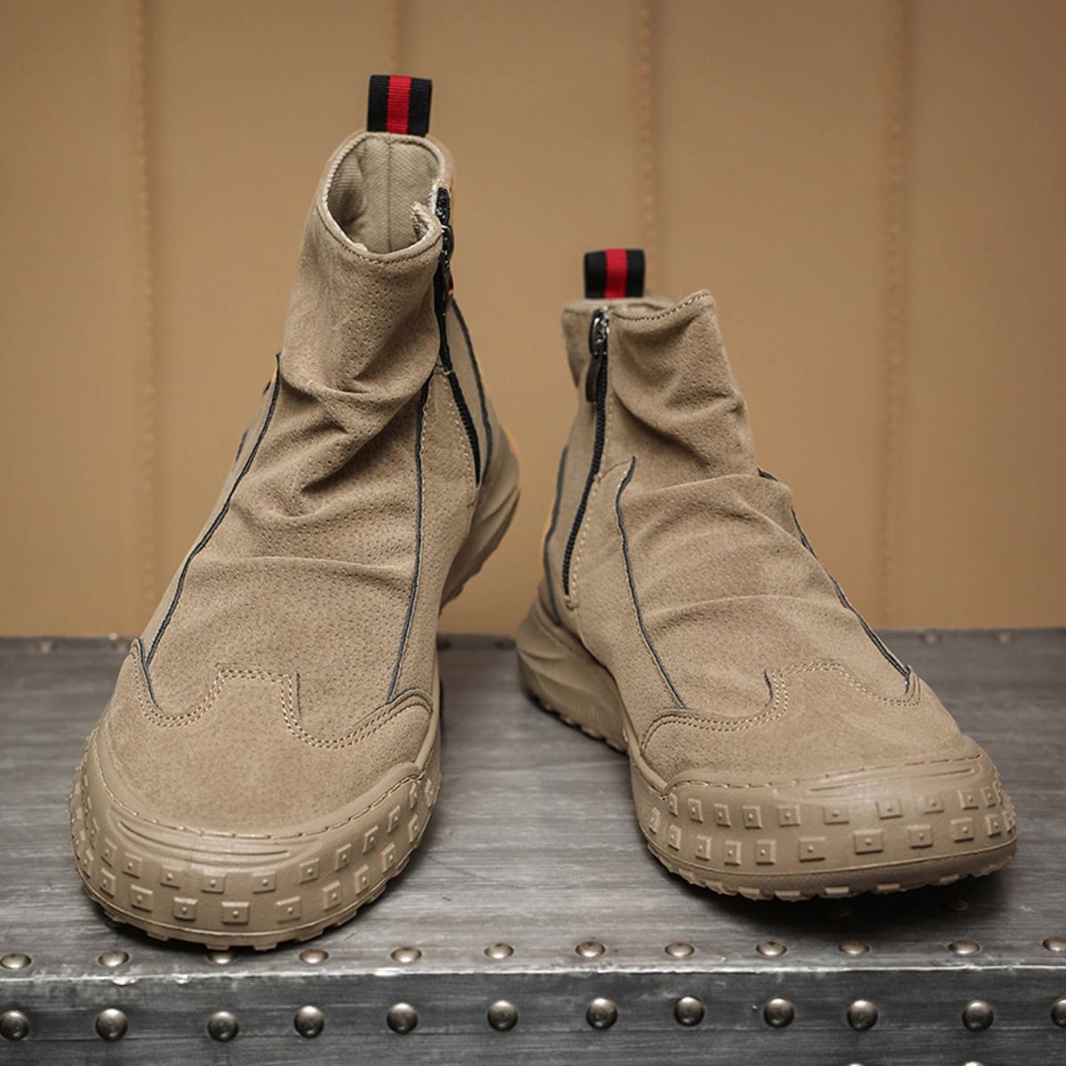 BLWOENS - Zapatos de portivas para hombres Zapatillas - Marrón