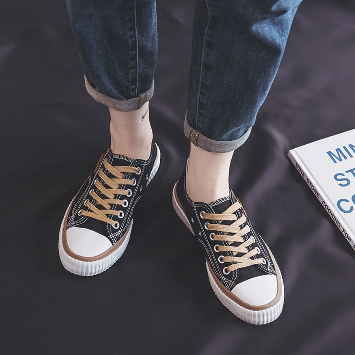 BLWOENS - Zapatos de portivas para mujeres Zapatillas - Negro