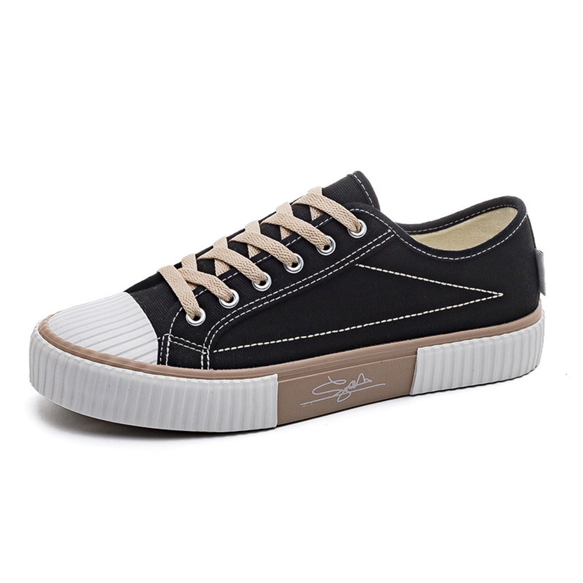 BLWOENS - Zapatos de portivas para mujeres Zapatillas - Negro