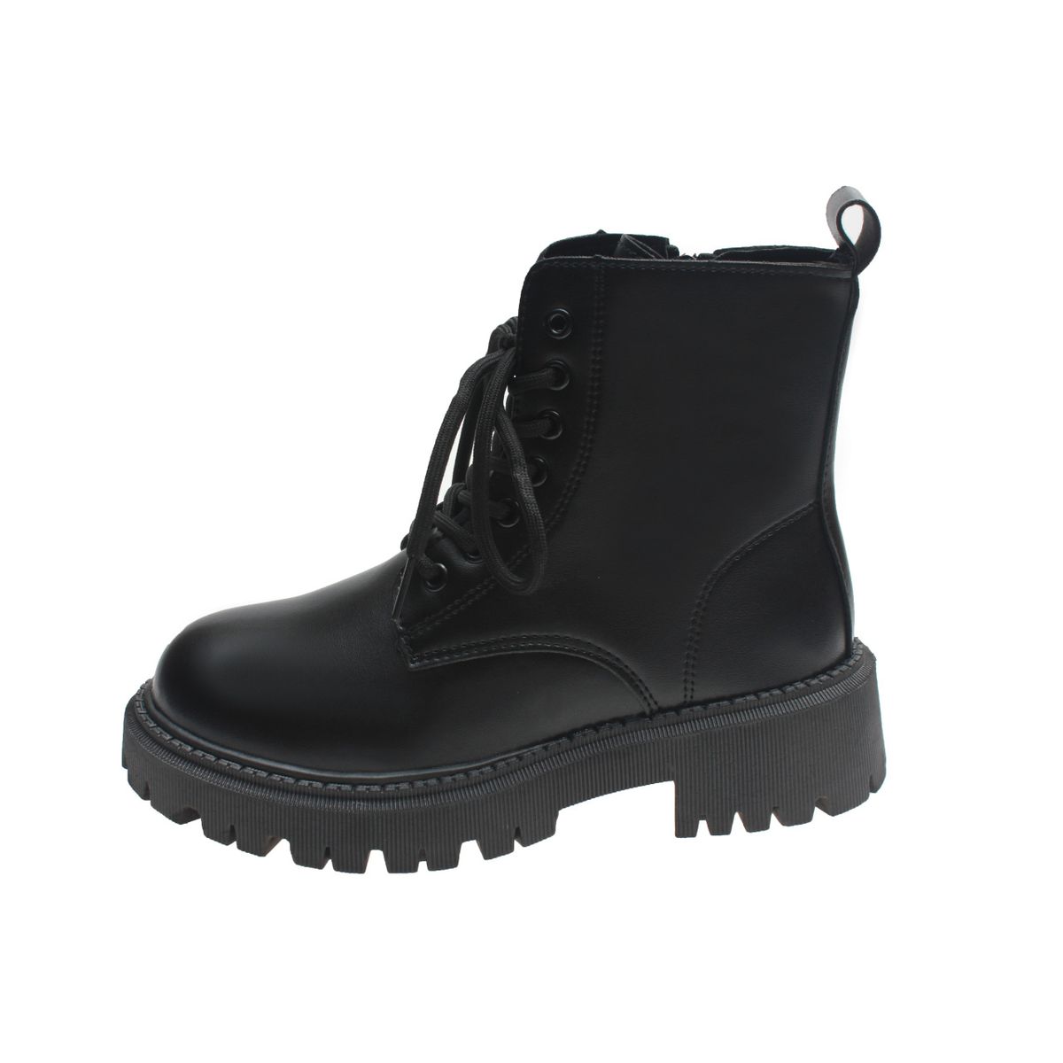 BLWOENS - Zapatos BOTAS cortas de invierno para mujeres - Negro