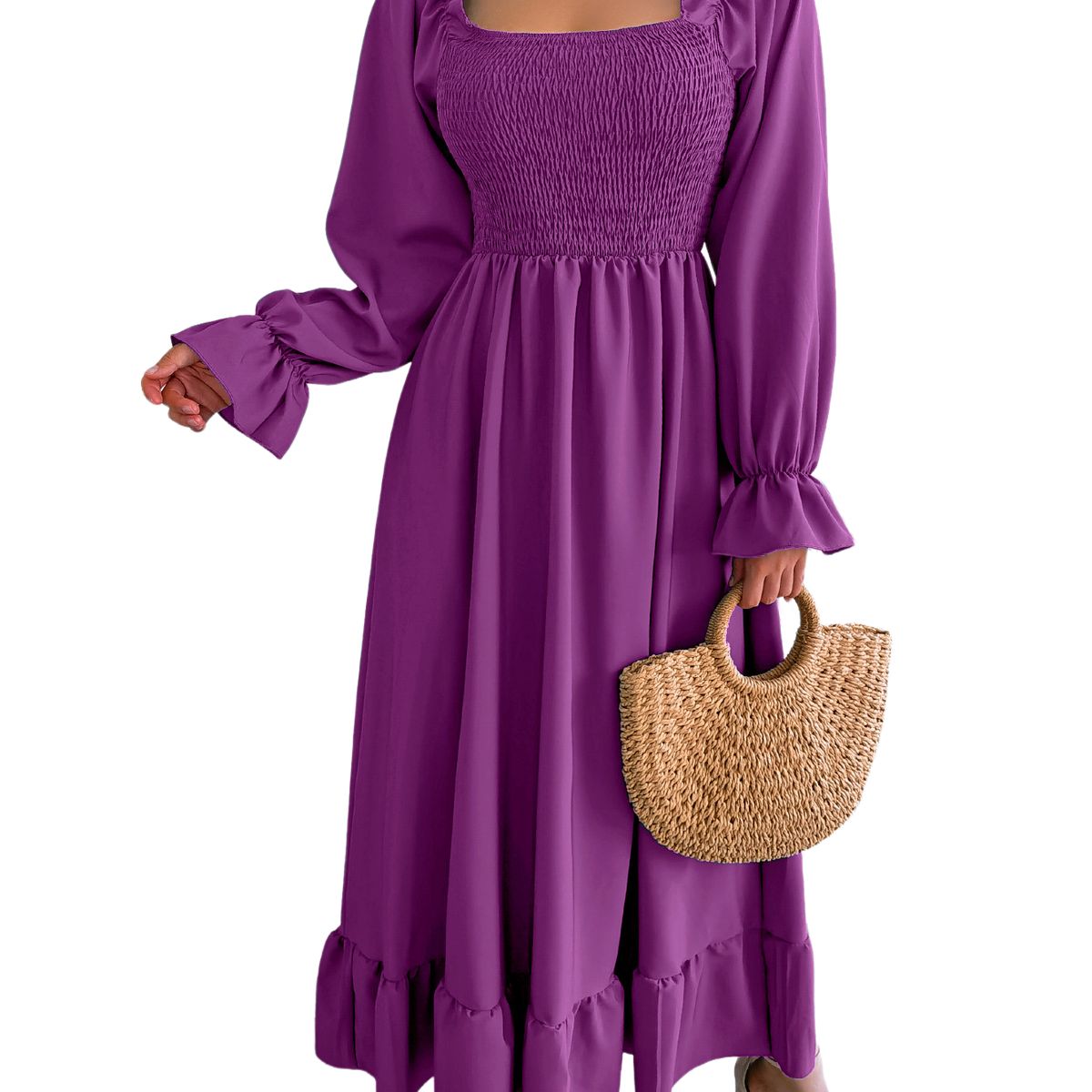 BLWOENS - Vestidos casuales de para mujeres - Violeta